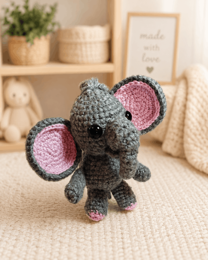 A Baby Elephant, Ears First
