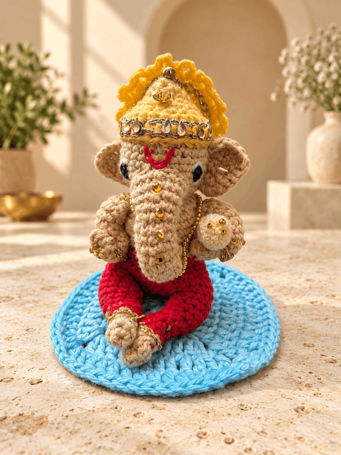 A Ganesha, Stitch by Stitch, as a Gift