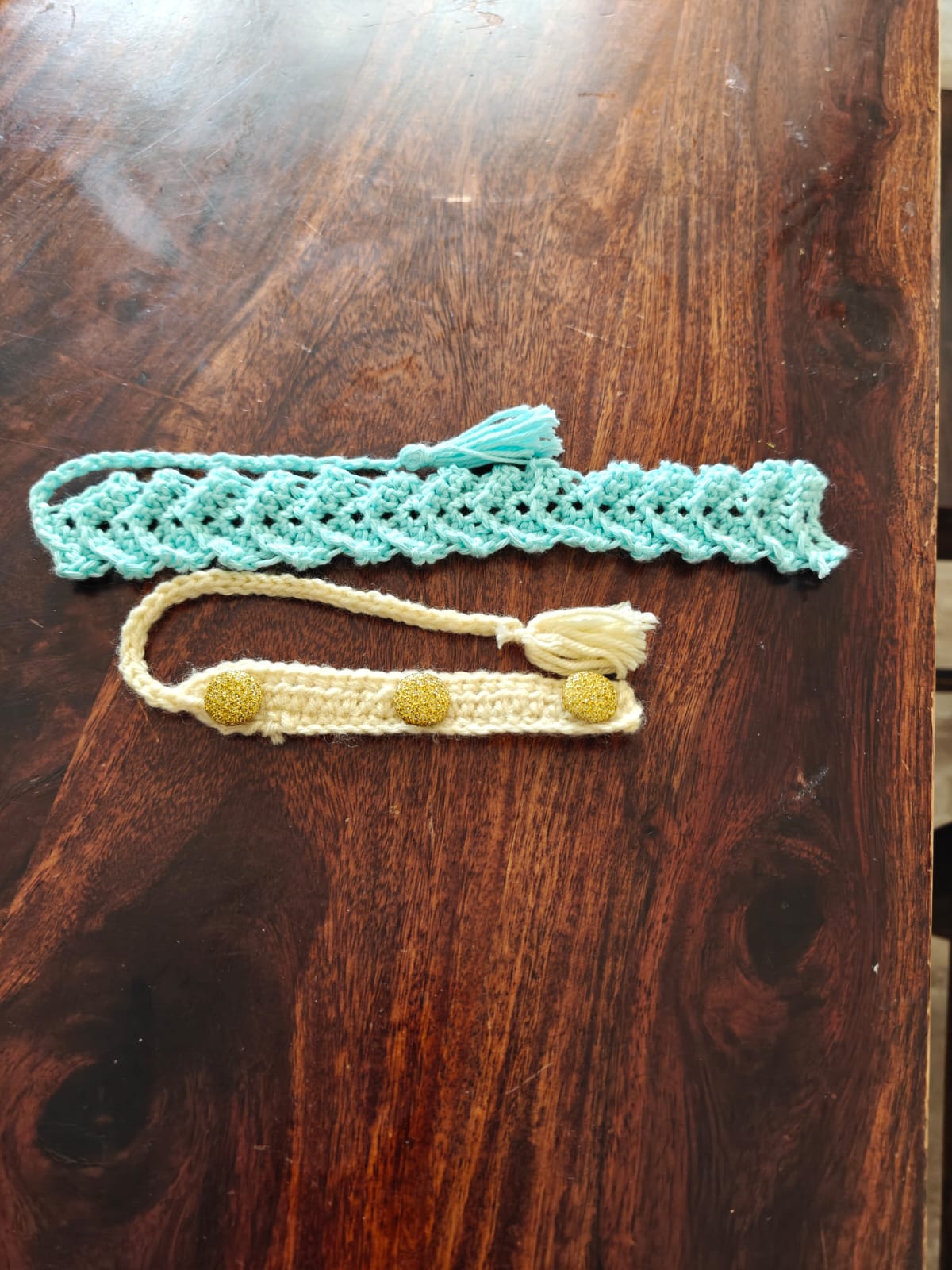 Crochet bookmarks