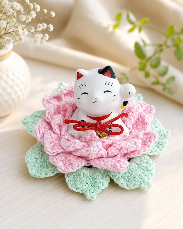 Crochet Lotus Bloom